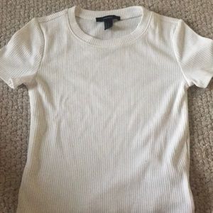 white stitched crop too